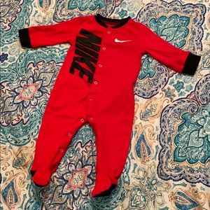 Red Bodysuit Sleepwear Nike Brand